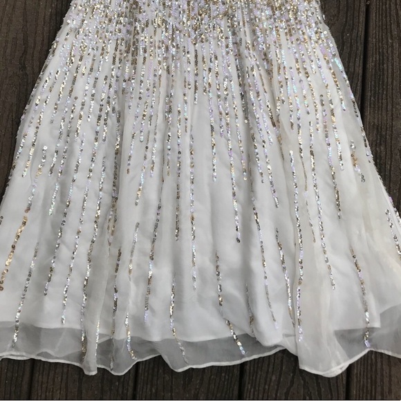 Sherri Hill Sequin Mini Dress Evening Prom Formal - Picture 4 of 8